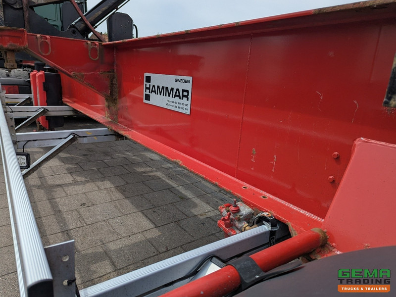 Semirremolque portacontenedore/ Intercambiable HAMMAR 160 HE 3-Assen - SideLoader - 33T - ContainerStacking - Afstandbediening: foto 16