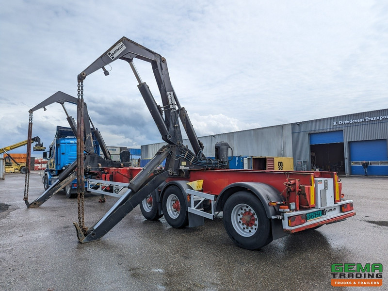 Semirremolque portacontenedore/ Intercambiable HAMMAR 160 HE 3-Assen - SideLoader - 33T - ContainerStacking - Afstandbediening: foto 6