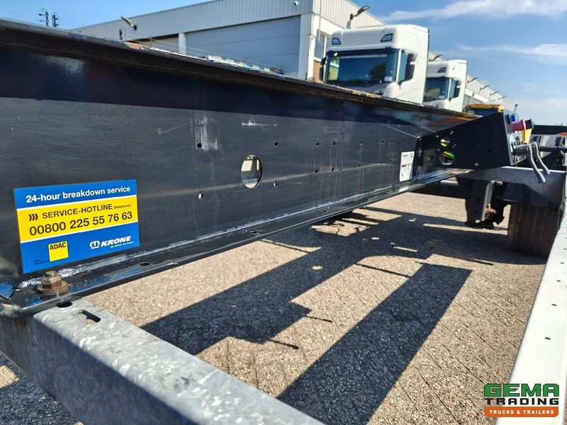 Remolque portacontenedore/ Intercambiable Krone AZ 2-Assen BPW - BDF Systeem - Schijfremmen - Luchtvering - 11/2025 APK: foto 11