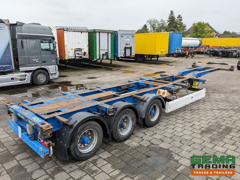 Krone SD 27 3-Assen BPW DrumBrakes - 5280kg - 1x 20FT 2x 20FT 30FT 40FT (O1867) - Semirremolque portacontenedore/ Intercambiable: foto 4 Krone SD 27 3-Assen BPW DrumBrakes - 5280kg - 1x 20FT 2x 20FT 30FT 40FT (O1867) - Semirremolque portacontenedore/ Intercambiable: foto 4