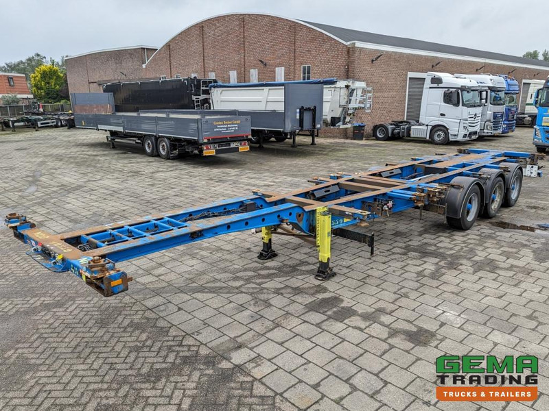 Krone SD 27 3-Assen BPW DrumBrakes - 5280kg - 1x 20FT 2x 20FT 30FT 40FT (O1867) - Semirremolque portacontenedore/ Intercambiable: foto 3 Krone SD 27 3-Assen BPW DrumBrakes - 5280kg - 1x 20FT 2x 20FT 30FT 40FT (O1867) - Semirremolque portacontenedore/ Intercambiable: foto 3