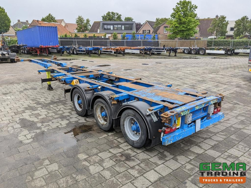 Krone SD 27 3-Assen BPW DrumBrakes - 5280kg - 1x 20FT 2x 20FT 30FT 40FT (O1867) - Semirremolque portacontenedore/ Intercambiable: foto 2 Krone SD 27 3-Assen BPW DrumBrakes - 5280kg - 1x 20FT 2x 20FT 30FT 40FT (O1867) - Semirremolque portacontenedore/ Intercambiable: foto 2