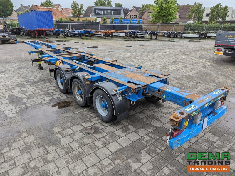 Krone SD 27 3-Assen BPW DrumBrakes - 5280kg - 1x 20FT 2x 20FT 30FT 40FT (O1867) - Semirremolque portacontenedore/ Intercambiable: foto 5 Krone SD 27 3-Assen BPW DrumBrakes - 5280kg - 1x 20FT 2x 20FT 30FT 40FT (O1867) - Semirremolque portacontenedore/ Intercambiable: foto 5