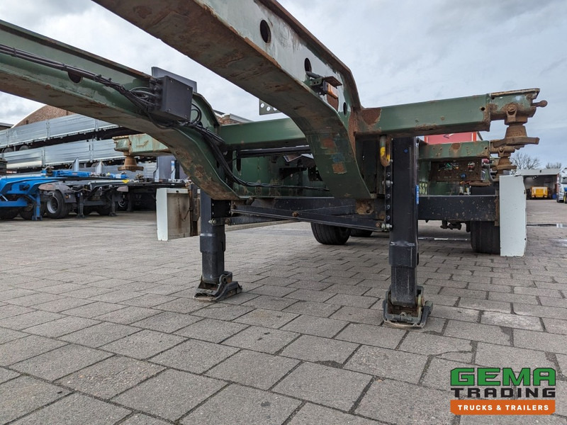 Semirremolque portacontenedore/ Intercambiable Krone SD 27 3-Assen BPW RearSlider - DrumBrakes - 5280kg - 07/2024APK (O1779): foto 11