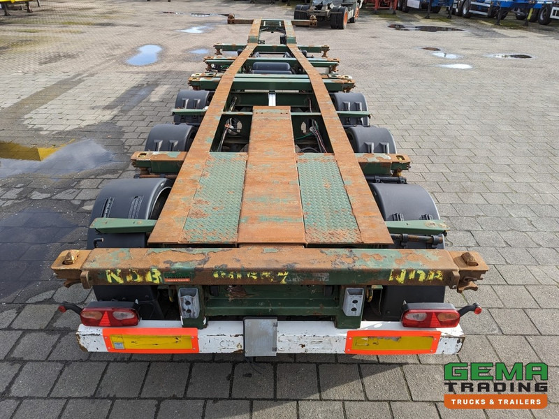 Semirremolque portacontenedore/ Intercambiable Krone SD 27 3-Assen BPW RearSlider - DrumBrakes - 5280kg - 07/2024APK (O1779): foto 7