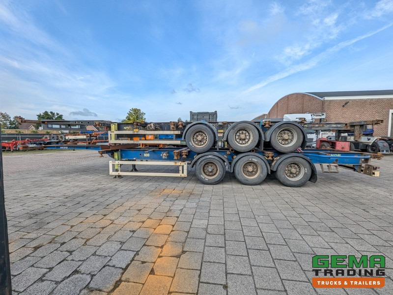 Semirremolque portacontenedore/ Intercambiable Krone SD 3-Assen BPW DrumBrakes - All Connections - Package of 2 (O1883): foto 14