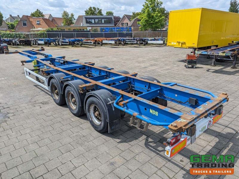 Krone SD27 3-Assen BPW Drumbrakes - 4700KG - All Connections (O1913) - Semirremolque portacontenedore/ Intercambiable: foto 2 Krone SD27 3-Assen BPW Drumbrakes - 4700KG - All Connections (O1913) - Semirremolque portacontenedore/ Intercambiable: foto 2