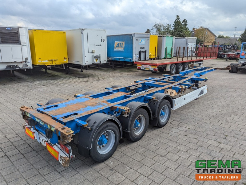 Krone SD27 3-Assen BPW Drumbrakes - 5530KG - All Connections - NOT SLIDING (O2048) - Semirremolque portacontenedore/ Intercambiable: foto 1 Krone SD27 3-Assen BPW Drumbrakes - 5530KG - All Connections - NOT SLIDING (O2048) - Semirremolque portacontenedore/ Intercambiable: foto 1