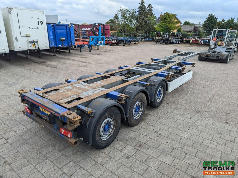 Krone SDC 27 3-Assen SAF - Lift as - Schijfremmen - Achterschuiver - 20 2x20FT/30/40FT - Semirremolque portacontenedore/ Intercambiable: foto 4 Krone SDC 27 3-Assen SAF - Lift as - Schijfremmen - Achterschuiver - 20 2x20FT/30/40FT - Semirremolque portacontenedore/ Intercambiable: foto 4