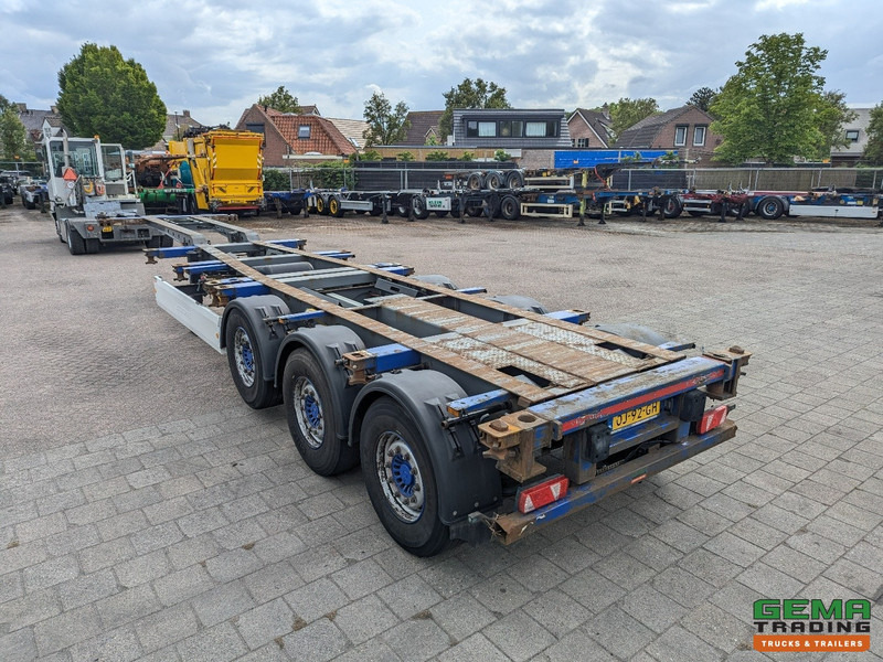 Krone SDC 27 3-Assen SAF - Lift as - Schijfremmen - Achterschuiver - 20 2x20FT/30/40FT - Semirremolque portacontenedore/ Intercambiable: foto 3 Krone SDC 27 3-Assen SAF - Lift as - Schijfremmen - Achterschuiver - 20 2x20FT/30/40FT - Semirremolque portacontenedore/ Intercambiable: foto 3