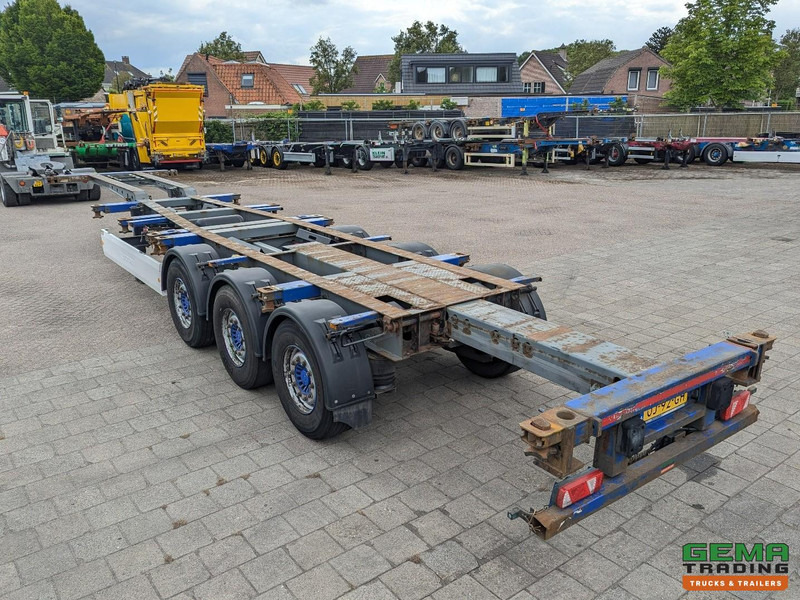 Krone SDC 27 3-Assen SAF - Lift as - Schijfremmen - Achterschuiver - 20 2x20FT/30/40FT - Semirremolque portacontenedore/ Intercambiable: foto 5 Krone SDC 27 3-Assen SAF - Lift as - Schijfremmen - Achterschuiver - 20 2x20FT/30/40FT - Semirremolque portacontenedore/ Intercambiable: foto 5
