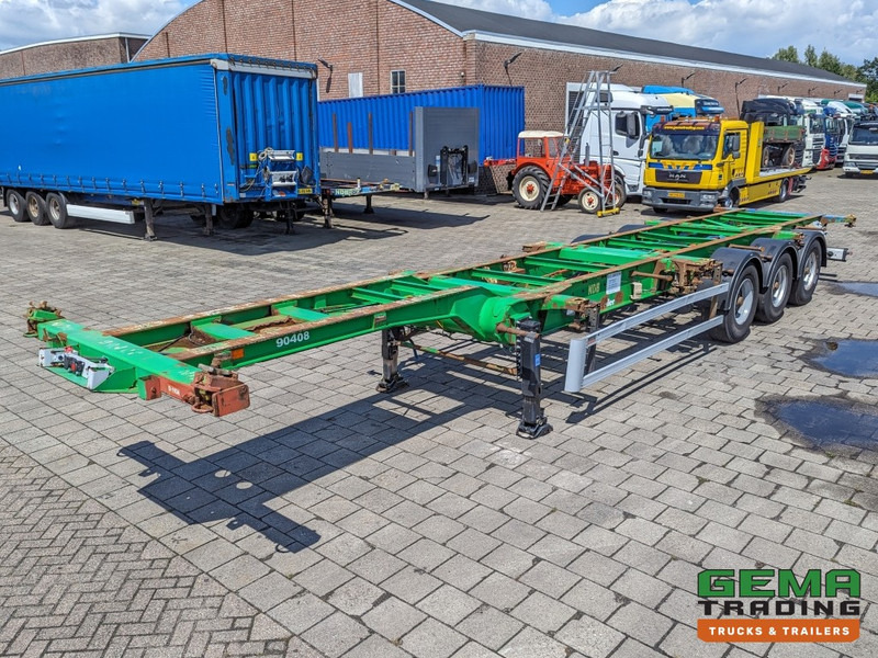 Lecitrailer 3-Assen BPW DrumBrakes - Lift-As - 4800kg (O1934) - Semirremolque portacontenedore/ Intercambiable: foto 1 Lecitrailer 3-Assen BPW DrumBrakes - Lift-As - 4800kg (O1934) - Semirremolque portacontenedore/ Intercambiable: foto 1