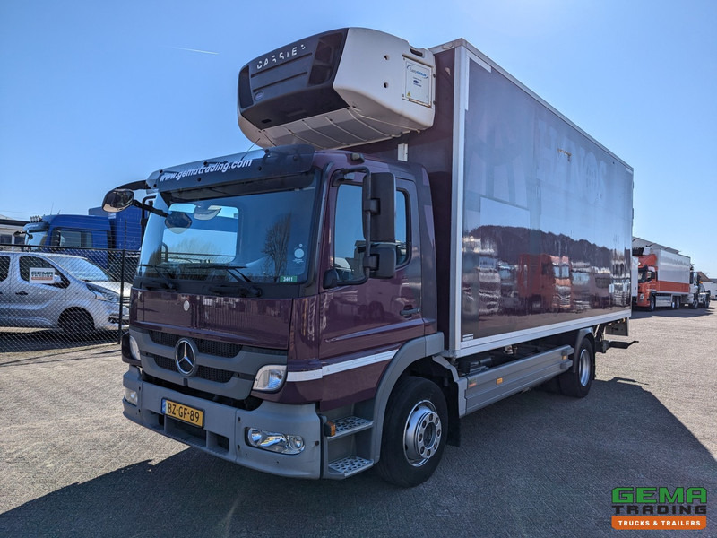 Mercedes-Benz ATEGO 1222 L 4x2 Dagcab Euro5 - Koel-Vriesbak 6.3M - Carrier Supra 950MT + Laadklep 2000KG - Zijdeuren - Camión frigorífico: foto 1 Mercedes-Benz ATEGO 1222 L 4x2 Dagcab Euro5 - Koel-Vriesbak 6.3M - Carrier Supra 950MT + Laadklep 2000KG - Zijdeuren - Camión frigorífico: foto 1
