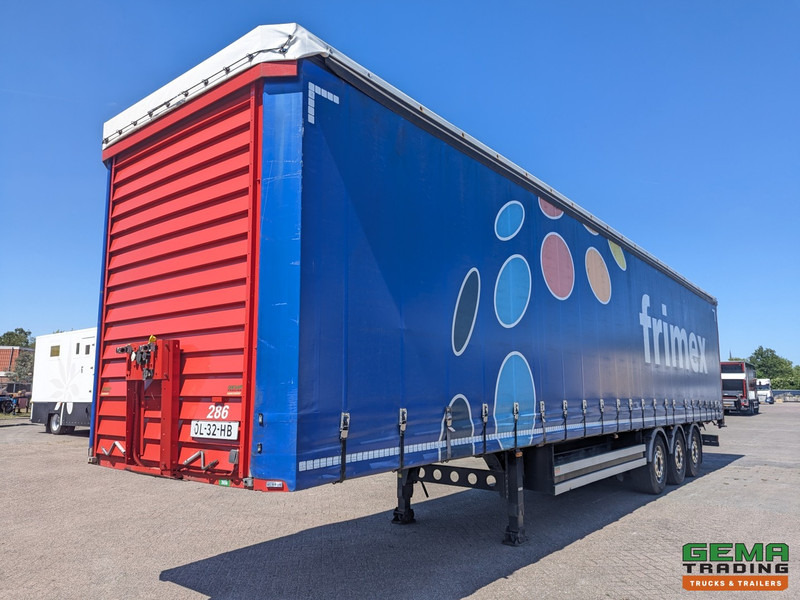 Merker M300-01-OY 3-Assen SAF - Lift as - Schuifzeilen/dak - Rongen/Rongpotten - Kooiaap aansluiting - 6600KG - Semirremolque lona: foto 1 Merker M300-01-OY 3-Assen SAF - Lift as - Schuifzeilen/dak - Rongen/Rongpotten - Kooiaap aansluiting - 6600KG - Semirremolque lona: foto 1
