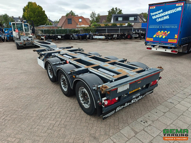 Pacton ET3 3-Assen SAF - MULTI - Schijfremmen - LiftAs - 3x Uitschuifbaar - 03/2026 APK - Semirremolque portacontenedore/ Intercambiable: foto 5 Pacton ET3 3-Assen SAF - MULTI - Schijfremmen - LiftAs - 3x Uitschuifbaar - 03/2026 APK - Semirremolque portacontenedore/ Intercambiable: foto 5