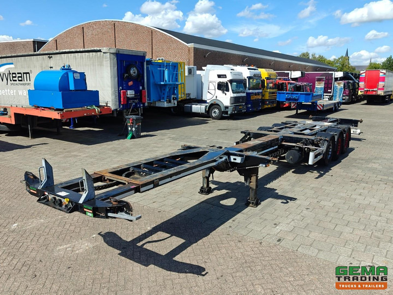Pacton ET3 3-Assen Valx - MULTI - Schijfremmen - LiftAs - 3x Uitschuifbaar - ADR lekbak - Semirremolque portacontenedore/ Intercambiable: foto 1 Pacton ET3 3-Assen Valx - MULTI - Schijfremmen - LiftAs - 3x Uitschuifbaar - ADR lekbak - Semirremolque portacontenedore/ Intercambiable: foto 1