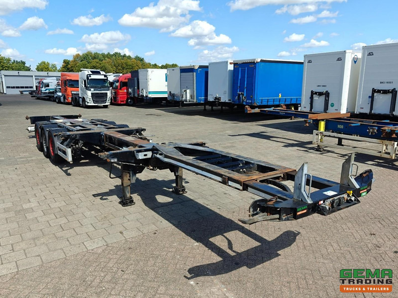 Pacton ET3 3-Assen Valx - MULTI - Schijfremmen - LiftAs - 3x Uitschuifbaar - ADR lekbak - Semirremolque portacontenedore/ Intercambiable: foto 3 Pacton ET3 3-Assen Valx - MULTI - Schijfremmen - LiftAs - 3x Uitschuifbaar - ADR lekbak - Semirremolque portacontenedore/ Intercambiable: foto 3