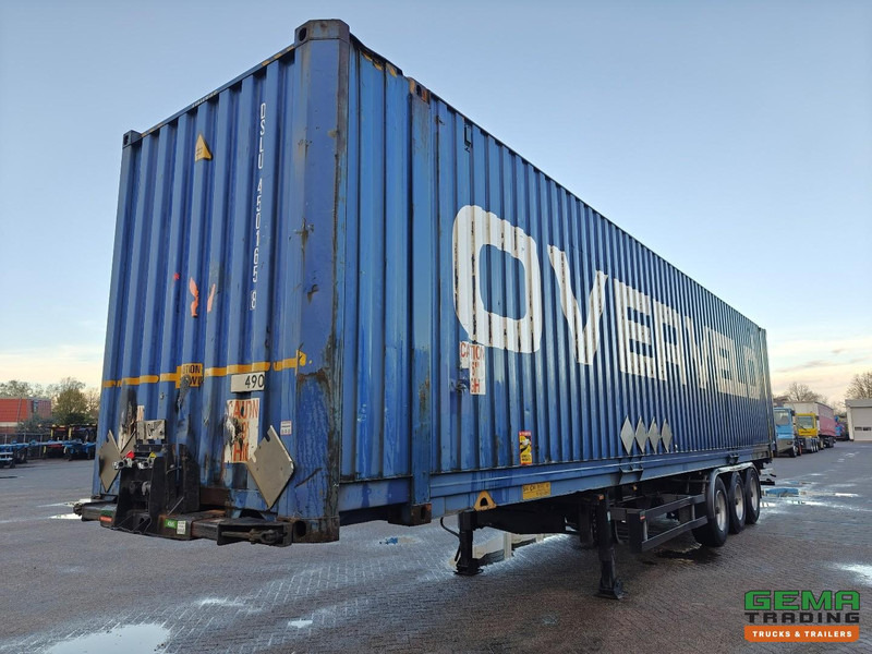 Pacton T3-007 3-Assen BPW - Containerchassis + 45FT HiCube Container - Reservewieldrager - Semirremolque portacontenedore/ Intercambiable: foto 2 Pacton T3-007 3-Assen BPW - Containerchassis + 45FT HiCube Container - Reservewieldrager - Semirremolque portacontenedore/ Intercambiable: foto 2
