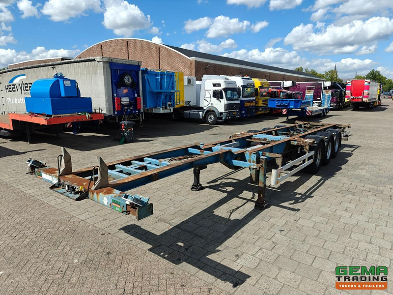 Pacton T3-007 3-Assen SAF - Trommelremmen - Lift As - Vast - Alle Aansluitingen - 4700KG - Semirremolque portacontenedore/ Intercambiable: foto 2 Pacton T3-007 3-Assen SAF - Trommelremmen - Lift As - Vast - Alle Aansluitingen - 4700KG - Semirremolque portacontenedore/ Intercambiable: foto 2