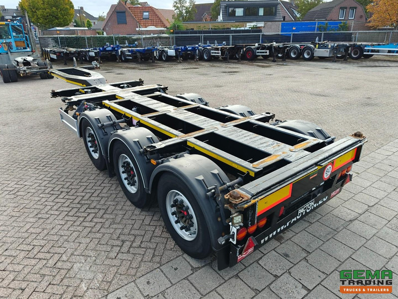 Pacton TXC343 3-Assen SAF - Schijfremmen - LiftAs - VasteKop - Alle Aansluitingen - 4740KG - Semirremolque portacontenedore/ Intercambiable: foto 2 Pacton TXC343 3-Assen SAF - Schijfremmen - LiftAs - VasteKop - Alle Aansluitingen - 4740KG - Semirremolque portacontenedore/ Intercambiable: foto 2