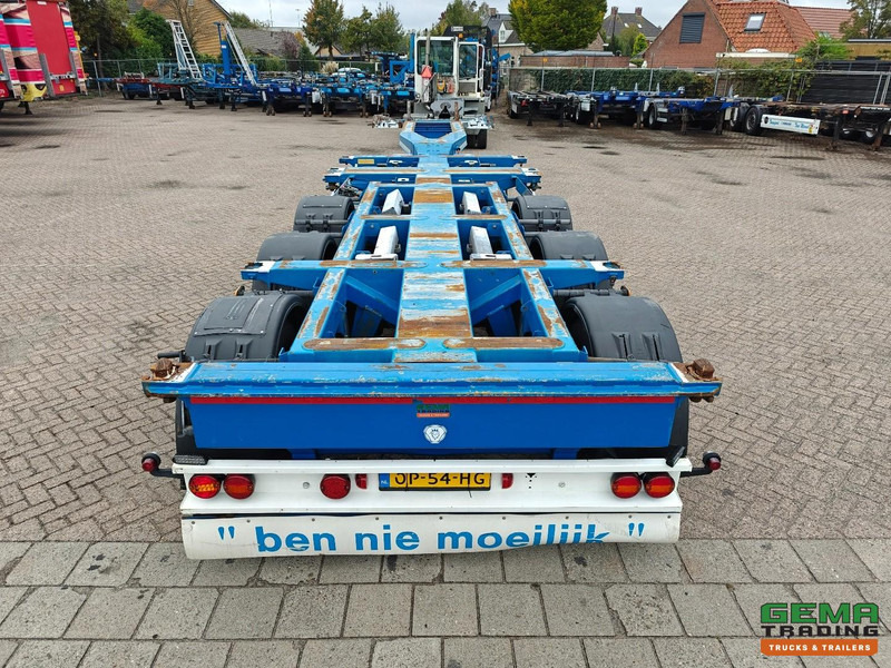 Pacton TXC343 3-Assen Valx - MULTI - Schijfremmen - LiftAs - 3x Uitschuifbaar - 05/2026 APK - Semirremolque portacontenedore/ Intercambiable: foto 5 Pacton TXC343 3-Assen Valx - MULTI - Schijfremmen - LiftAs - 3x Uitschuifbaar - 05/2026 APK - Semirremolque portacontenedore/ Intercambiable: foto 5