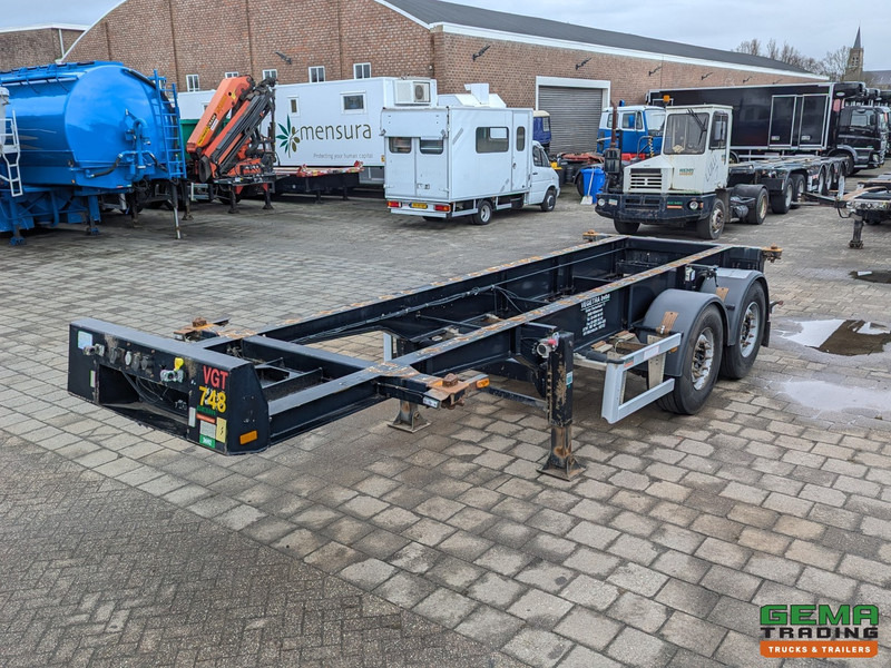 Renders EURO 700 2-Assen MB - Schijfremmen - 20FT Aansluiting - Luchtvering - 2960KG - TOP! - Semirremolque portacontenedore/ Intercambiable: foto 1 Renders EURO 700 2-Assen MB - Schijfremmen - 20FT Aansluiting - Luchtvering - 2960KG - TOP! - Semirremolque portacontenedore/ Intercambiable: foto 1