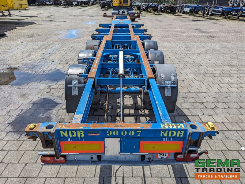 Semirremolque portacontenedore/ Intercambiable Renders ROC 12.27 CC 3-Assen MB- Lift- Axle - Discbrakes - All Connections - 5210kg (O1914): foto 6
