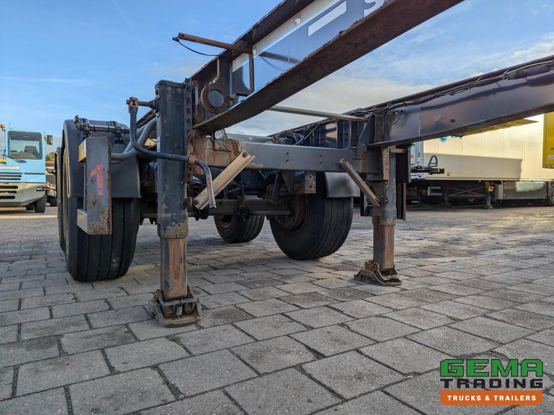 Semirremolque portacontenedore/ Intercambiable Schmitz Cargobull SCF 20 2-Assen BPW DrumBrakes - 20FT Connection - 2419KG (O2060): foto 7