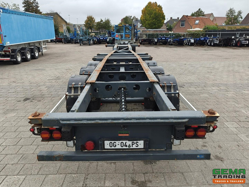 Schmitz Cargobull SCF 24 G 3-Assen MB - LiftAs - Schijfremmen - Vast Chassis - 2x20FT 1x30FT 40FT aansluiting - Semirremolque portacontenedore/ Intercambiable: foto 5 Schmitz Cargobull SCF 24 G 3-Assen MB - LiftAs - Schijfremmen - Vast Chassis - 2x20FT 1x30FT 40FT aansluiting - Semirremolque portacontenedore/ Intercambiable: foto 5