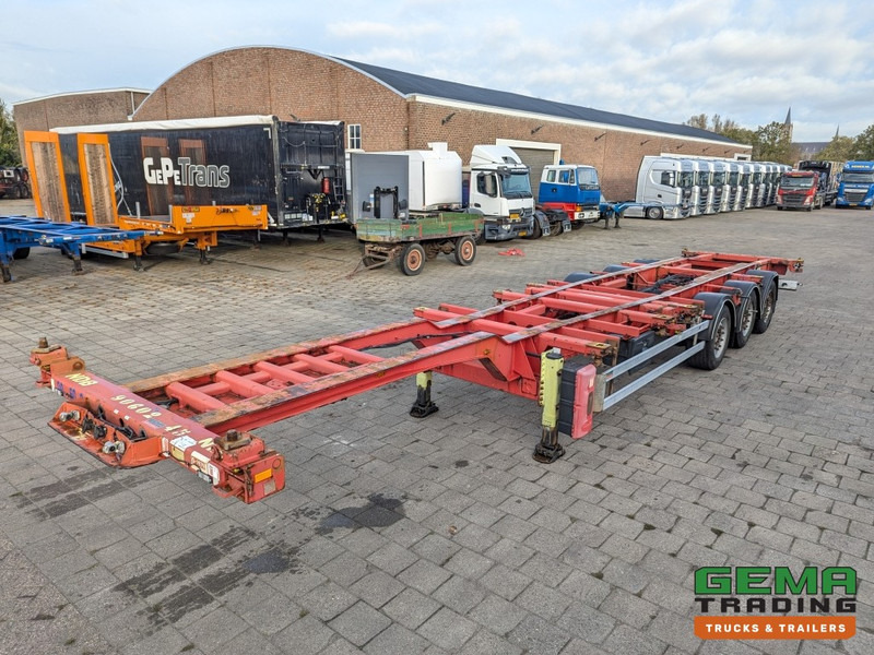 Tirsan Maxima CS 3-Assen SAF ADR FL-AT - Disc Brakes - All Connections - Back Slider (O1979) - Semirremolque portacontenedore/ Intercambiable: foto 1 Tirsan Maxima CS 3-Assen SAF ADR FL-AT - Disc Brakes - All Connections - Back Slider (O1979) - Semirremolque portacontenedore/ Intercambiable: foto 1