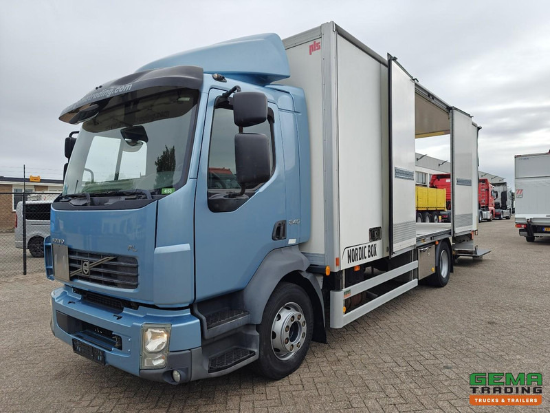 Volvo FL240 4x2 Dagcab Euro5 - 6CIL - Gesloten Opbouw 6.5m + Laadklep 1500KG - 129.000km Origineel - ZijDeuren - Camión caja cerrada: foto 1 Volvo FL240 4x2 Dagcab Euro5 - 6CIL - Gesloten Opbouw 6.5m + Laadklep 1500KG - 129.000km Origineel - ZijDeuren - Camión caja cerrada: foto 1