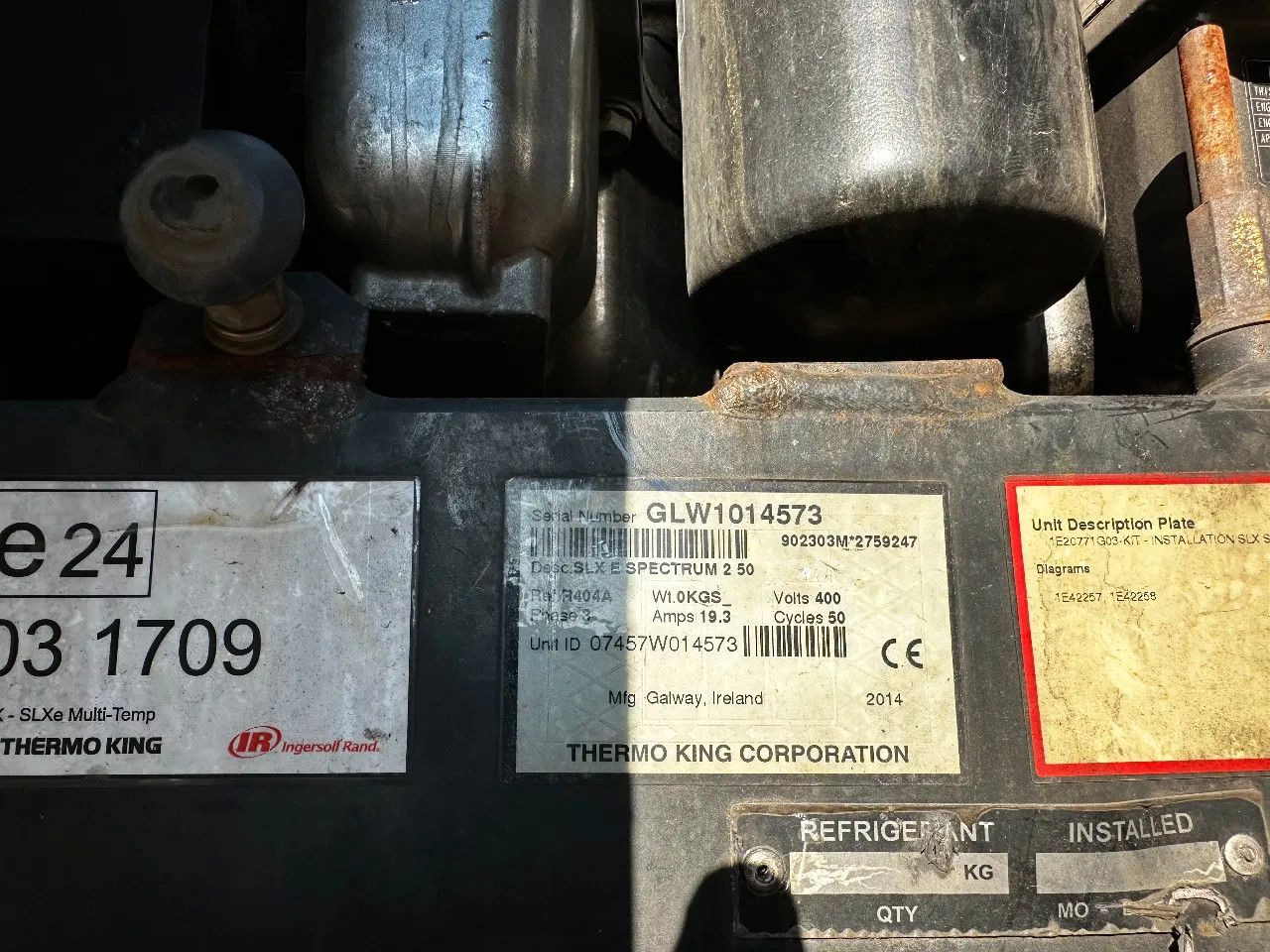 Krone 3 Axle FRIGO Thermoking SLXe trailer H265cm 7CM - Semirremolque frigorífico: foto 5 Krone 3 Axle FRIGO Thermoking SLXe trailer H265cm 7CM - Semirremolque frigorífico: foto 5