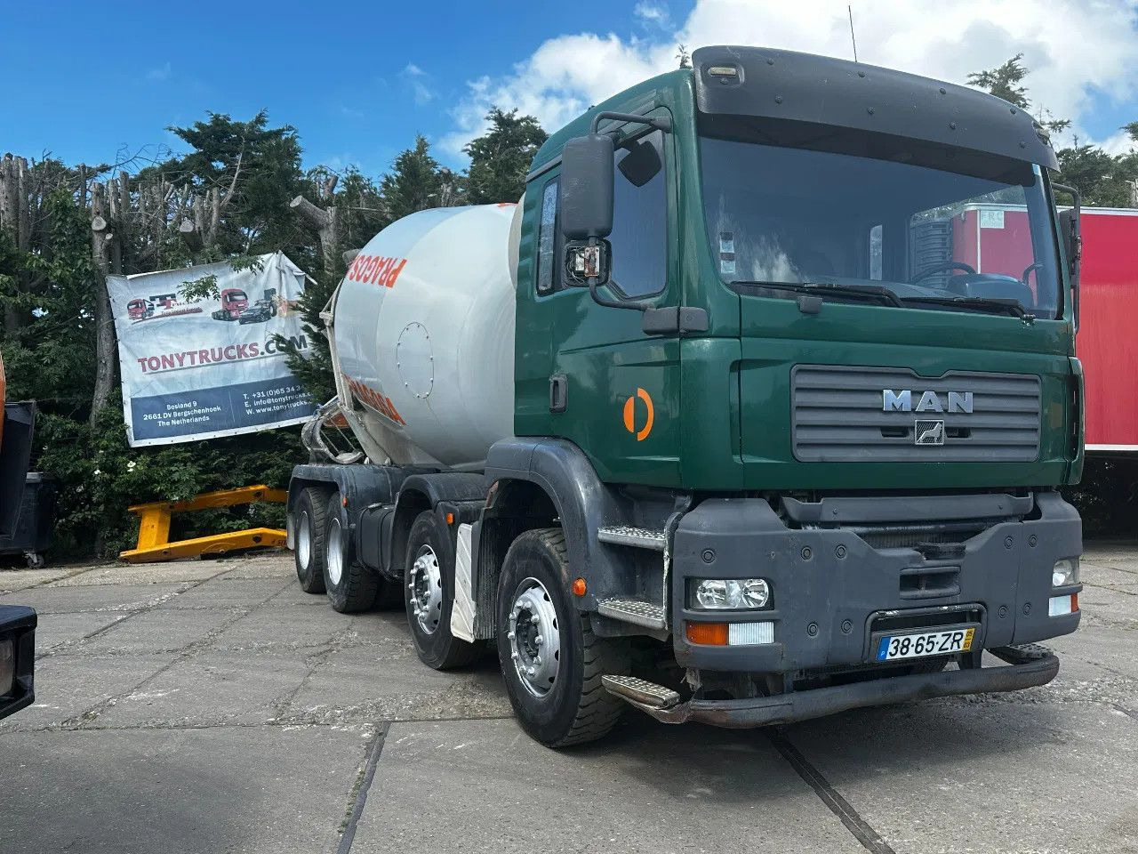 MAN TGA 35.360 8X4 CIFA Beton Mixer Spring/Spring ZF - Camión hormigonera: foto 1 MAN TGA 35.360 8X4 CIFA Beton Mixer Spring/Spring ZF - Camión hormigonera: foto 1