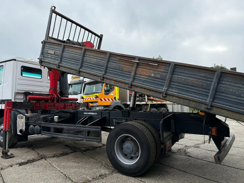 Mercedes-Benz Actros 1831 V6 4X2 Tipper + crane EPS Manual Gearbox 3 peddal - Camión volquete, Camión grúa: foto 3 Mercedes-Benz Actros 1831 V6 4X2 Tipper + crane EPS Manual Gearbox 3 peddal - Camión volquete, Camión grúa: foto 3
