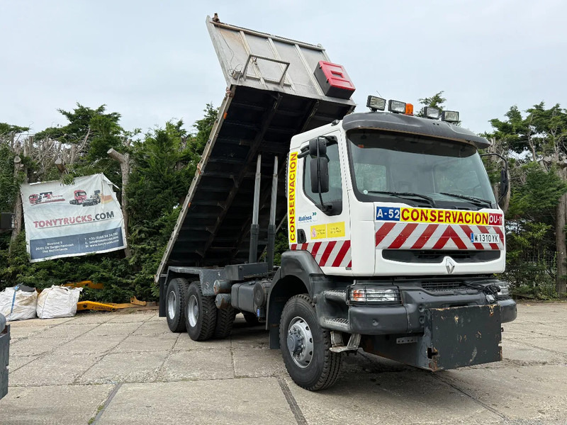 Renault Kerax 400 6X6 Tipper Spring/spring ZF Man Gear EURO 2 - Camión volquete: foto 1 Renault Kerax 400 6X6 Tipper Spring/spring ZF Man Gear EURO 2 - Camión volquete: foto 1