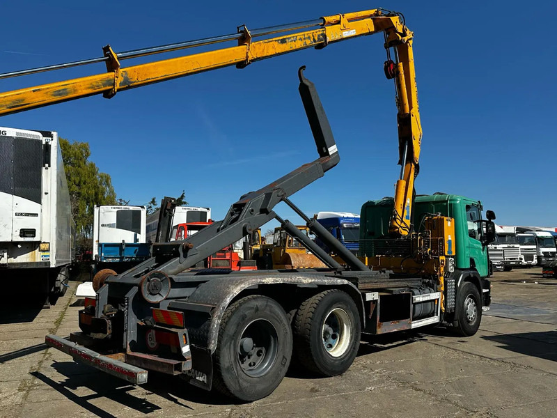 Scania P114-380 6X2 Ampirol + Heila 13000 5T Crane Manual Gear - Camión portacontenedore/ Intercambiable: foto 5 Scania P114-380 6X2 Ampirol + Heila 13000 5T Crane Manual Gear - Camión portacontenedore/ Intercambiable: foto 5