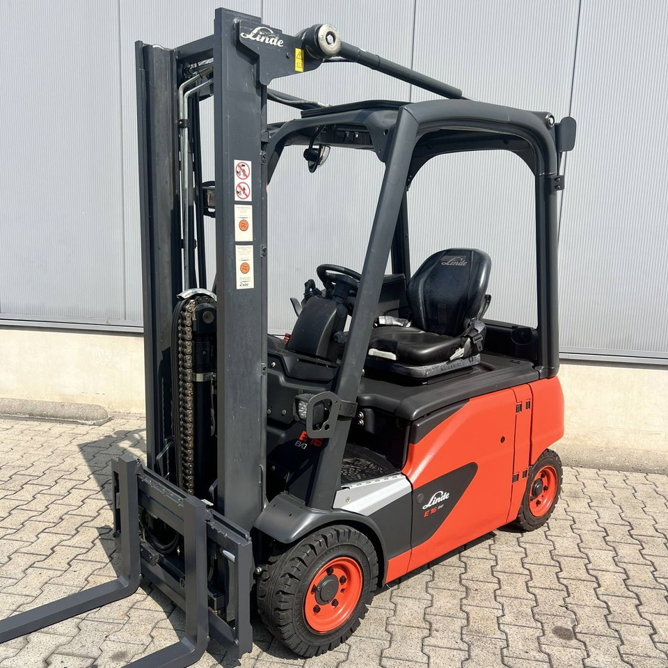 Linde E16P (386-02) EVO - Carretilla elevadora eléctrica: foto 1 Linde E16P (386-02) EVO - Carretilla elevadora eléctrica: foto 1