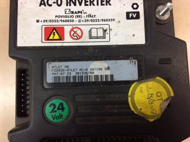 Motor controller for Atlet PLL, PSD, PSL, PLE - Unidad de control para Equipo de manutención: foto 2 Motor controller for Atlet PLL, PSD, PSL, PLE - Unidad de control para Equipo de manutención: foto 2