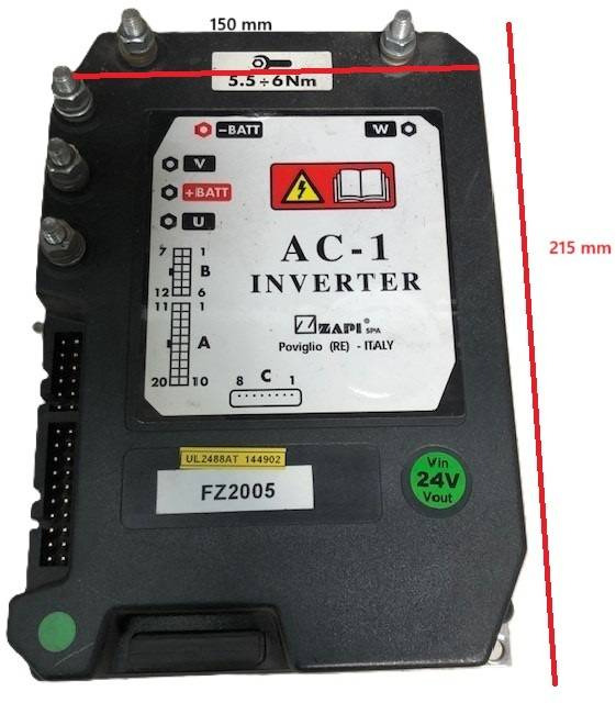 Motor controller for Atlet - Unidad de control para Equipo de manutención: foto 1 Motor controller for Atlet - Unidad de control para Equipo de manutención: foto 1