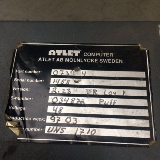 Motor controller for Atlet UNS - Unidad de control para Equipo de manutención: foto 1 Motor controller for Atlet UNS - Unidad de control para Equipo de manutención: foto 1
