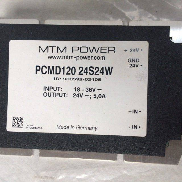 PCMD120 24S24W Converter - Sistema eléctrico para Equipo de manutención: foto 3 PCMD120 24S24W Converter - Sistema eléctrico para Equipo de manutención: foto 3