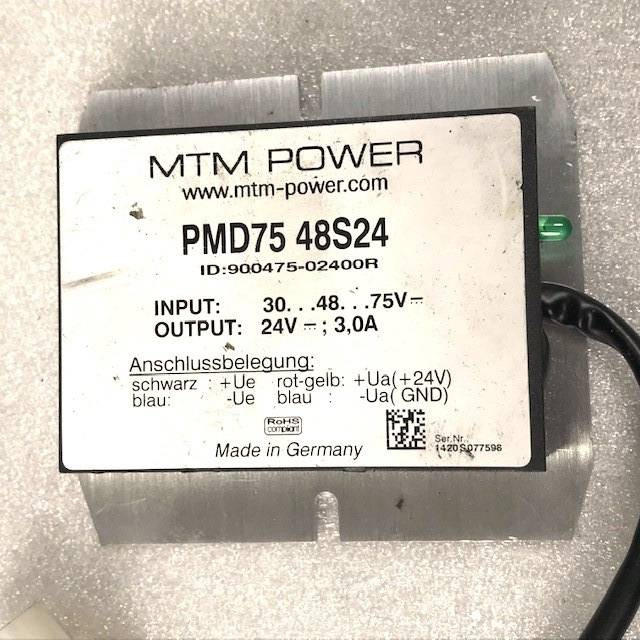 PMD75 48S24 Converter for Still - Sistema eléctrico para Equipo de manutención: foto 3 PMD75 48S24 Converter for Still - Sistema eléctrico para Equipo de manutención: foto 3