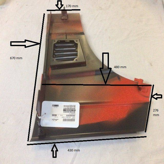 Side panel right for Linde - Carrocería y exterior para Equipo de manutención: foto 3 Side panel right for Linde - Carrocería y exterior para Equipo de manutención: foto 3