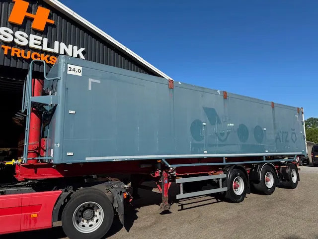 Bulthuis TATA 23 57m3 Stuuras Liftas 10T assen Klep/Deuren + bietenrek Nieuwe APK 8/2026 - Semirremolque volquete: foto 1 Bulthuis TATA 23 57m3 Stuuras Liftas 10T assen Klep/Deuren + bietenrek Nieuwe APK 8/2026 - Semirremolque volquete: foto 1