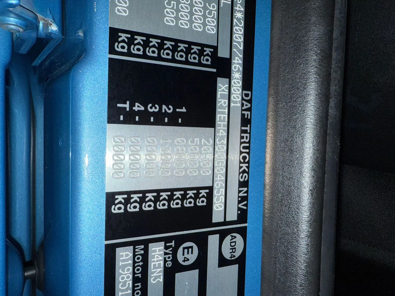 Cabeza tractora DAF XF 460 Space Cab Spoilers NL Truck APK 23-02-2026: foto 12