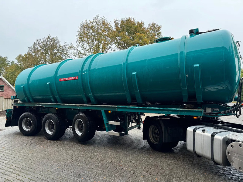 Semirremolque cisterna Veenhuis 36m3 RVS Mestoplegger Geijkte weging Nieuwe APK VMA Bemonstering 2x stuuras: foto 7 Semirremolque cisterna Veenhuis 36m3 RVS Mestoplegger Geijkte weging Nieuwe APK VMA Bemonstering 2x stuuras: foto 7