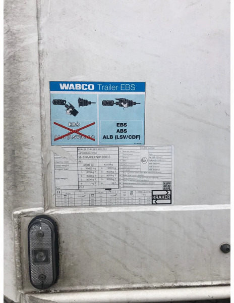 Kraker 2X K-Force 92m3 Alcoa Durabright SAF Tyrepilot Liftas - Top condition - Semirremolque piso movil: foto 5 Kraker 2X K-Force 92m3 Alcoa Durabright SAF Tyrepilot Liftas - Top condition - Semirremolque piso movil: foto 5
