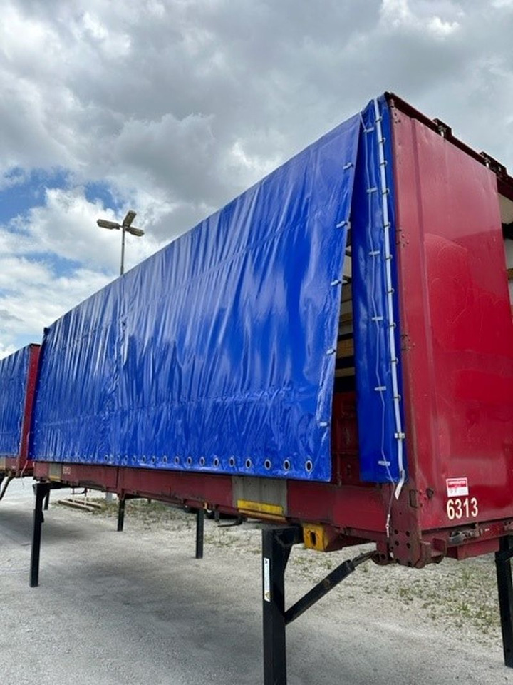 Krone BDF-System, 7.450 mm lang, neue Rollfixplane in RAL 5002 Ultramarinblau, - Toldo carrocería: foto 1 Krone BDF-System, 7.450 mm lang, neue Rollfixplane in RAL 5002 Ultramarinblau, - Toldo carrocería: foto 1