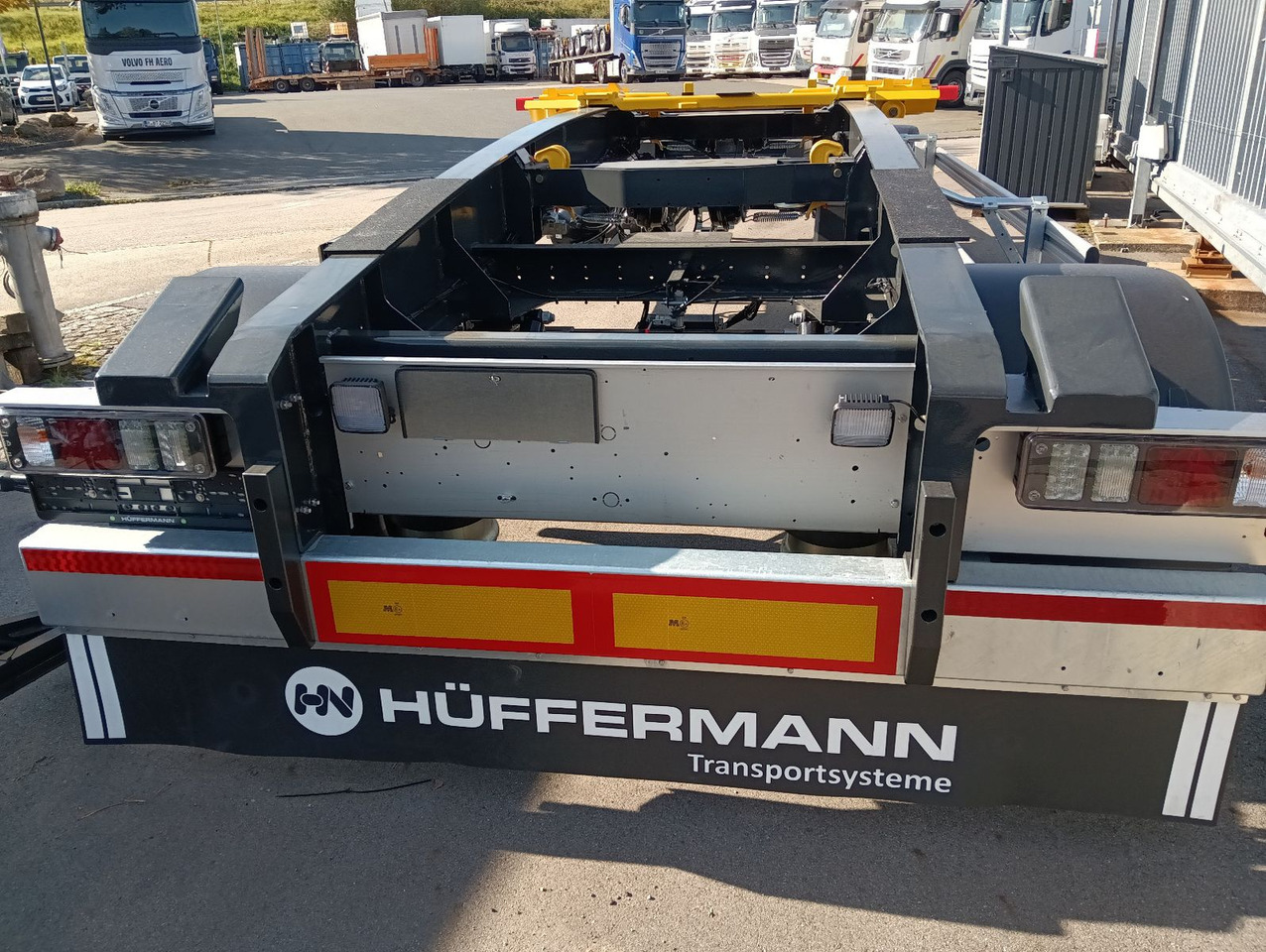 Hüffermann HSA1870 SAF VERZINKT Schlitten 5m-7m 3158kg NEU - Remolque multilift/ Portacontenedores de cadenas: foto 2 Hüffermann HSA1870 SAF VERZINKT Schlitten 5m-7m 3158kg NEU - Remolque multilift/ Portacontenedores de cadenas: foto 2