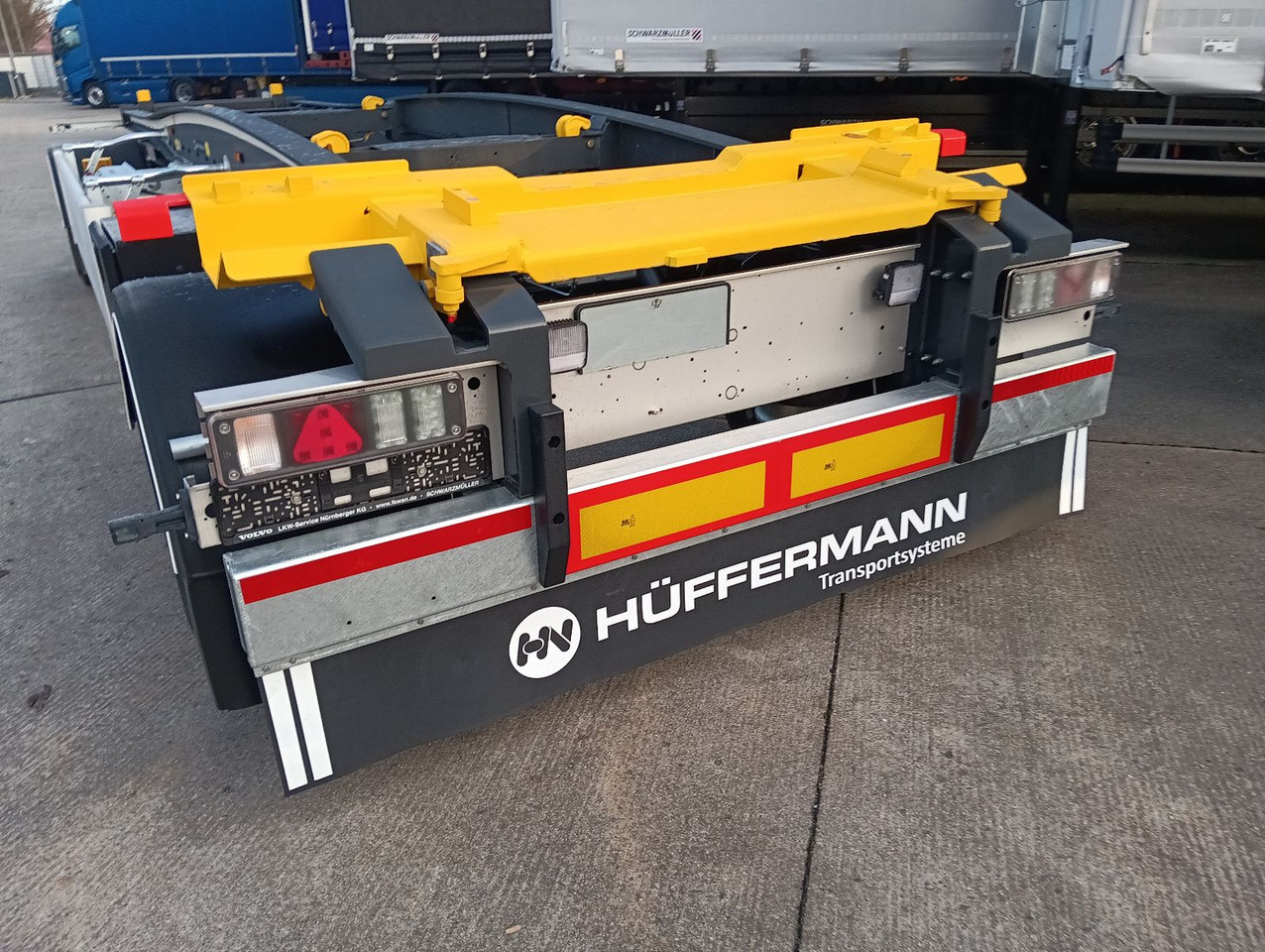 Hüffermann HSA1870 SAF VERZINKT Schlitten 5m-7m 3158kg NEU - Remolque multilift/ Portacontenedores de cadenas: foto 1 Hüffermann HSA1870 SAF VERZINKT Schlitten 5m-7m 3158kg NEU - Remolque multilift/ Portacontenedores de cadenas: foto 1